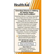 Health Aid Esterified Vitamin C 1000mg 30tabs