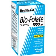 Health Aid Bio-Folate 1000μg 90tabs Health Aid Bio-Folate 1000μg 90tabs