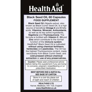 Health Aid Black Seed Oil 1000mg 60caps Health Aid Black Seed Oil 1000mg 60caps
