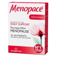 Vitabiotics Menopace Original Food Supplement 30tabs - Хранителна добавка за намаляване на симптомите преди, по време и след менопаузата Vitabiotics Menopace Original Food Supplement 30tabs - Хранителна добавка за намаляване на симптомите преди, по време и след менопаузата