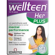 Vitabiotics Wellteen Her Plus 56tabs (28tabs & 28caps)