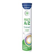 Quest Multi A-Z Multivitamin 20 Effer.tabs - Мултивитаминна хранителна добавка за енергия и стимулация Quest Multi A-Z Multivitamin 20 Effer.tabs - Мултивитаминна хранителна добавка за енергия и стимулация