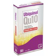 Quest Ubiquinol Qu10 100mg & 10mg Vitamin B6 Bioavailable CoQ10 30tabs - Хранителна добавка за намаляване на умората, за повишаване на енергията, допринася за здравето на сърцето Quest Ubiquinol Qu10 100mg & 10mg Vitamin B6 Bioavailable CoQ10 30tabs - Хранителна добавка за намаляване на умората, за повишаване на енергията, допринася за здравето на сърцето