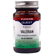 Quest Valerian Extract 83mg Standardished Excract Хранителна добавка за подобряване качеството на съня 135tabs Quest Valerian Extract 83mg Standardished Excract Хранителна добавка за подобряване качеството на съня 135tabs