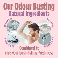 Salt of the Earth Natural Refillable Roll-On Deodorant 75ml - Peony Blossom