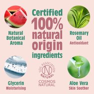 Salt of the Earth Natural Refillable Roll-On Deodorant 75ml - Melon & Cucumber
