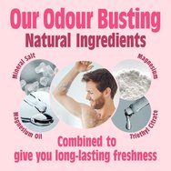 Salt of the Earth Natural Refillable Roll-On Deodorant 75ml - Fresh Strawberry