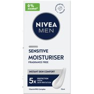 Nivea Men Sensitive Moistruriser Instant Skin Comfort 75ml Nivea Men Sensitive Moistruriser Instant Skin Comfort 75ml
