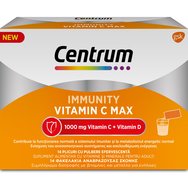 Centrum Promo Immunity Vitamin C Max 1000mg & Vit.D 14 Sachets & Beauty & Collagen 30 Softgels