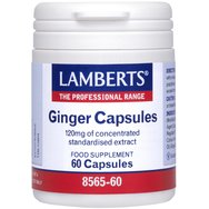 Lamberts Ginger Capsules 120mg, 60caps