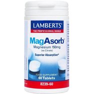 Lamberts MagAsorb 150mg, 60tabs