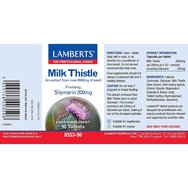 Lamberts Milk Thistle 8500mg, 90tabs
