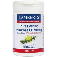 Lamberts Pure Evening Primrose Oil 500mg, 180caps