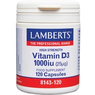 Lamberts Vitamin D3 1000iu, 120caps Lamberts Vitamin D3 1000iu, 120caps