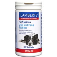 Lamberts Pet Nutrition Dog Calming 90tabs - Мултивитаминна хранителна добавка за борба със стреса при кучета