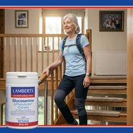 Lamberts Glucosamine 467mg & Phytodroitin 110mg Complex 120tabs Lamberts Glucosamine 467mg & Phytodroitin 110mg Complex 120tabs