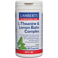 Lamberts L-Theanine & Lemon Balm Complex 60caps