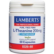 Lamberts L-Theanine Fast Release 200mg, 60caps
