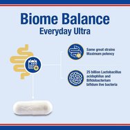 Lamberts Biome Balance Everyday Ultra Хранителна добавка с високоефективни пробиотици за ежедневна защита на стомашно-чревния микробиом 30caps Lamberts Biome Balance Everyday Ultra Хранителна добавка с високоефективни пробиотици за ежедневна защита на стомашно-чревния микробиом 30caps