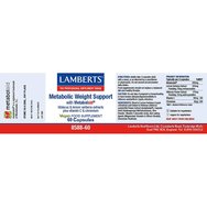 Lamperts Metabolic Weight Support Хранителна добавка с билкови екстракти с Витамин C & Хром за подпомагане на метаболизма, контрол на апетита чрез повишаване на GLP-1 & ефективно управление на теглото 60caps Lamperts Metabolic Weight Support Хранителна добавка с билкови екстракти с Витамин C & Хром за подпомагане на метаболизма, контрол на апетита чрез повишаване на GLP-1 & ефективно управление на теглото 60caps