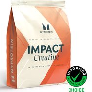My Protein Impact Creatine Хранителна добавка с аминокиселина креатин монохидрат на прах за повишаване на физическата сила и представянето по време на тренировка без вкус 500g