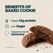 My Protein Baked Cookie 75g 1 бр - Double Chocolate My Protein Baked Cookie 75g 1 бр - Double Chocolate