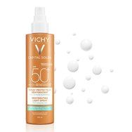 Vichy Capital Soleil Rehydrating Light Spray Spf50+ Слънцезащитен крем с мулти защита за лице и тяло 200ml