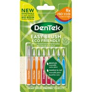 Dentek Easy Brush Interdental Brushes Size/ISO 1/2/3 0,45/0,5/0,6mm 8 бр - Интердентални четки 3 размера Dentek Easy Brush Interdental Brushes Size/ISO 1/2/3 0,45/0,5/0,6mm 8 бр - Интердентални четки 3 размера