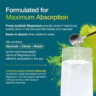 BetterYou Magnesium Max 3in1 Powder Хранителна добавка с формула с магнезий с високо съдържание & бионаличност срещу умора & за подобряване на мускулната ефективност 135g - Lemon & Lime Flavour BetterYou Magnesium Max 3in1 Powder Хранителна добавка с формула с магнезий с високо съдържание & бионаличност срещу умора & за подобряване на мускулната ефективност 135g - Lemon & Lime Flavour