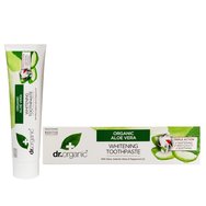 Dr Organic Aloe Vera Whitening Toothpaste 100ml - Избелваща паста за зъби с органично алое вера Dr Organic Aloe Vera Whitening Toothpaste 100ml - Избелваща паста за зъби с органично алое вера