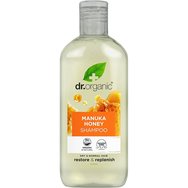 Dr.Organic Manuka Honey Shampoo 265ml - Органичен шампоан от мед Manuka за незабавно и естествено възстановяване и ремонт Dr.Organic Manuka Honey Shampoo 265ml - Органичен шампоан от мед Manuka за незабавно и естествено възстановяване и ремонт