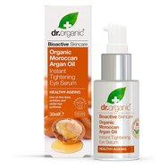 Dr.Organic Organic Moroccan Argan Oil Instant Tightening Eye Serum 30ml - Минимизира дълбоките бръчки, бръчките и подуването под очите Dr.Organic Organic Moroccan Argan Oil Instant Tightening Eye Serum 30ml - Минимизира дълбоките бръчки, бръчките и подуването под очите