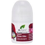 Dr Organic Rose Otto Roll on Deodorant 50ml - Рол-он дезодорант с органично розово масло с антибактериално действие и дълготрайна защита срещу изпотяване Dr Organic Rose Otto Roll on Deodorant 50ml - Рол-он дезодорант с органично розово масло с антибактериално действие и дълготрайна защита срещу изпотяване