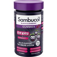 Sambucol Black Elderberry Kids + Vitamin C Immune Support 30 желета