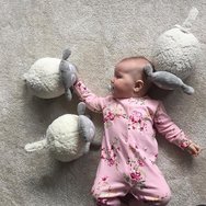 Sweet Dreamers Ewan The Dream Sheep Deluxe Код EW821252, 1 бр - Сив