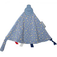 Cheeky Chompers Comfortchew Midnight Stars Код 88534, 1 бр - Двустранна успокояваща кърпа и гризалка