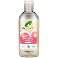 Dr Organic Vitamin C Shampoo with Guava 265ml - Шампоан за обем и блясък, идеален за боядисана коса Dr Organic Vitamin C Shampoo with Guava 265ml - Шампоан за обем и блясък, идеален за боядисана коса