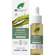 Dr Organic Ageless Overnight Recovery Oil with Seaweed All Skin Types Smooth & Plump 30ml