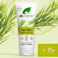 Dr Organic Tea Tree Heel Balm Dry & Cracked Skin Purify & Protect 100ml