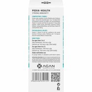 Agan Pedia Health Strong Immunity Syrup Хранителна Добавка за Деца над 2 Години под Формата на Сироп с Екстракт от Черен Бъз, 1,3 Глюкани, Витамин C, D & Цинк за Подсилване на Имунната Система с Вкус на Червени Плодове 150ml Agan Pedia Health Strong Immunity Syrup Хранителна Добавка за Деца над 2 Години под Формата на Сироп с Екстракт от Черен Бъз, 1,3 Глюкани, Витамин C, D & Цинк за Подсилване на Имунната Система с Вкус на Червени Плодове 150ml