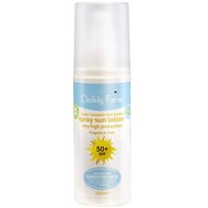 Childs Farm Water Resistant Spray Sun Lotion Spf50+, 100ml - Водоустойчив детски слънцезащитен спрей с много висока защита Childs Farm Water Resistant Spray Sun Lotion Spf50+, 100ml - Водоустойчив детски слънцезащитен спрей с много висока защита