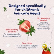 Childs Farm Tangle-Taming Strawberry & Mint Shampoo 250ml Childs Farm Tangle-Taming Strawberry & Mint Shampoo 250ml