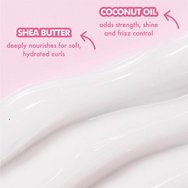 Umberto Giannini 60 Second Curls 1 Minute Moisture Hair Mask Едноминутна интензивна подхранваща и хидратираща маска за коса с кокосово масло и масло от ший 200ml