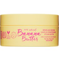 Umberto Giannini Banana Butter Leave In Styling Conditioner Крем за коса без отмиване за възстановяване и възстановяване на косата с богати подхранващи съставки 200ml