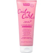 Umberto Giannini Coily Curls Moisture Drench Conditioner Хидратиращ балсам за коса без сулфати за къдрава коса с букли 250ml Umberto Giannini Coily Curls Moisture Drench Conditioner Хидратиращ балсам за коса без сулфати за къдрава коса с букли 250ml