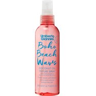 Umberto Giannini Beach Waves Boho Texture Spray Спрей с текстура на кокосово масло за плажни вълни с обем и аромат на бергамот и мандарина 200ml