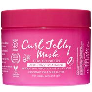 Umberto Giannini Curl Jelly Mask Супер подхранваща & хидратираща маска с кокосово масло & масло от карите за перфектно оформена, без фриз, вълниста или къдрава коса 300ml