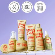 Umberto Giannini Strong Curls Boost Mousse Rosemary Oil Strengthening Styling Foam Стилизираща пяна за укрепване и защита от накъсване с биотин и оризова вода за вълниста, къдрава и чуплива коса 290ml Umberto Giannini Strong Curls Boost Mousse Rosemary Oil Strengthening Styling Foam Стилизираща пяна за укрепване и защита от накъсване с биотин и оризова вода за вълниста, къдрава и чуплива коса 290ml