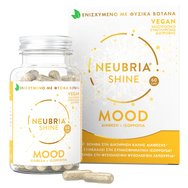 Neubria Shine Mood 60caps - Хранителна добавка за поддържане на положително настроение, емоционален баланс, добра психологическа функция Neubria Shine Mood 60caps - Хранителна добавка за поддържане на положително настроение, емоционален баланс, добра психологическа функция