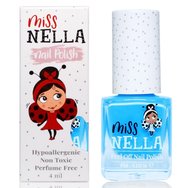 Miss Nella Peel Off Nail Polish Code 775-01, 4ml - Mermaid Blue